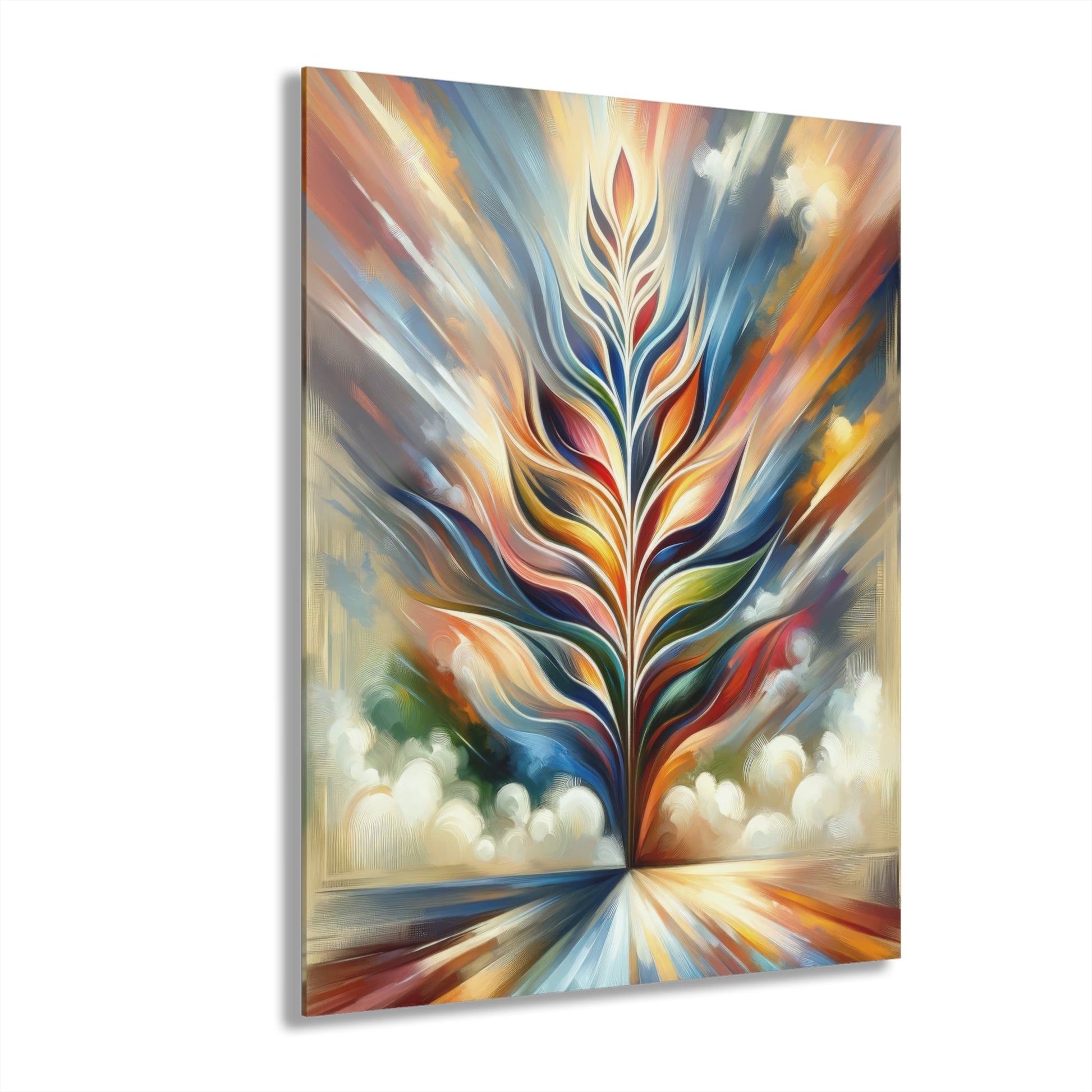 Sovereign Radiance Cultivation Acrylic Prints (French Cleat Hanging) - ATUH.ART