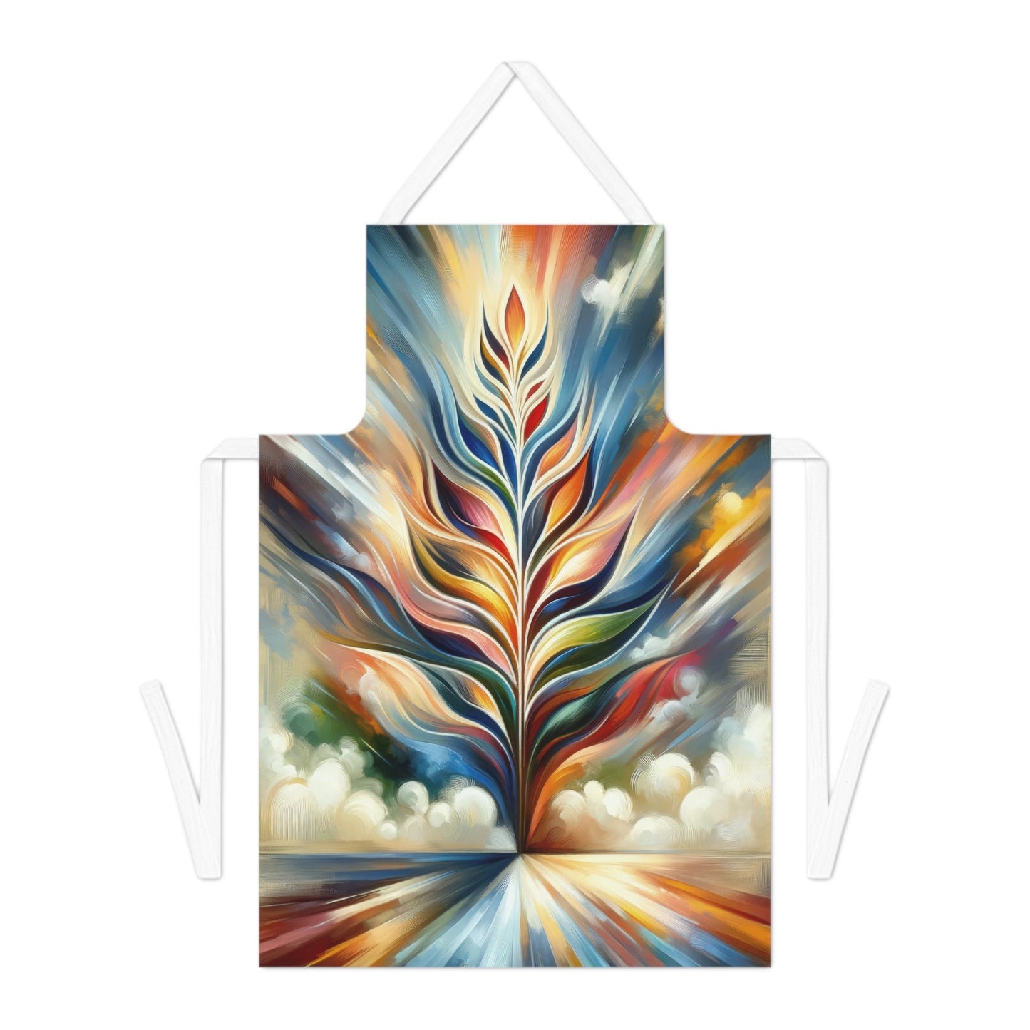 Sovereign Radiance Cultivation Adult Apron (AOP) - ATUH.ART