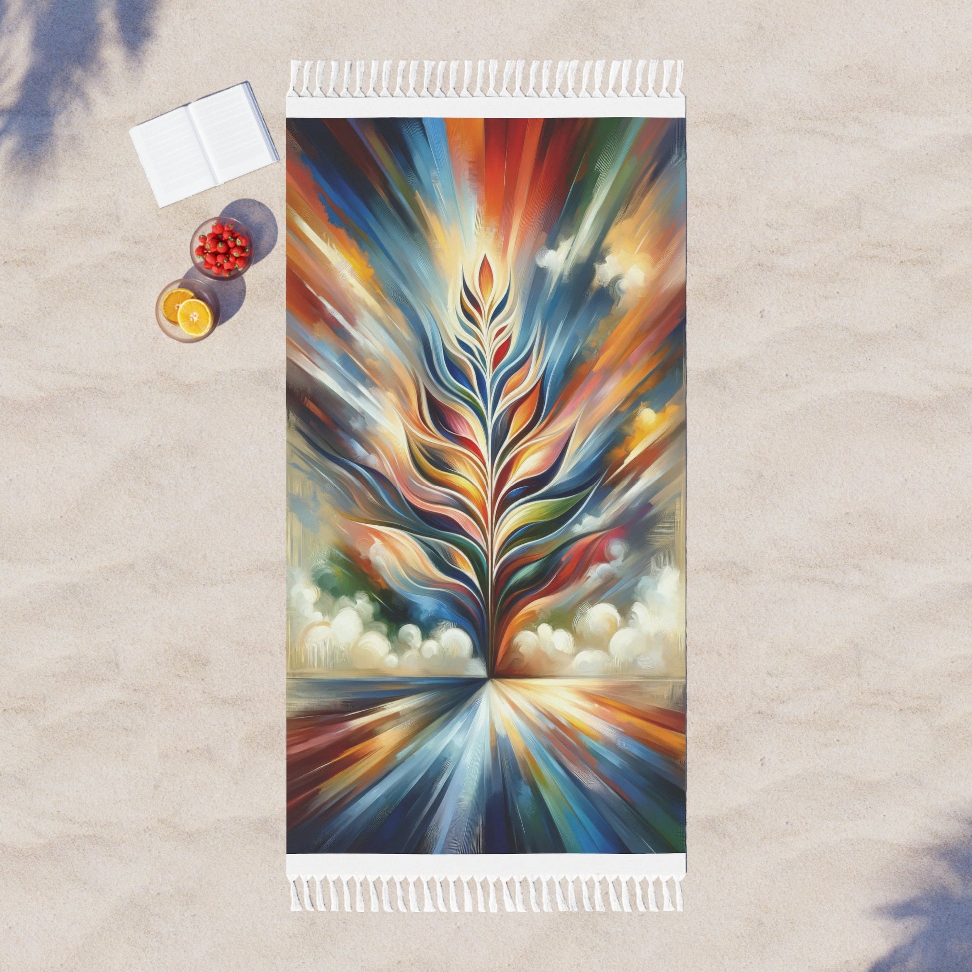 Sovereign Radiance Cultivation Boho Beach Cloth - ATUH.ART
