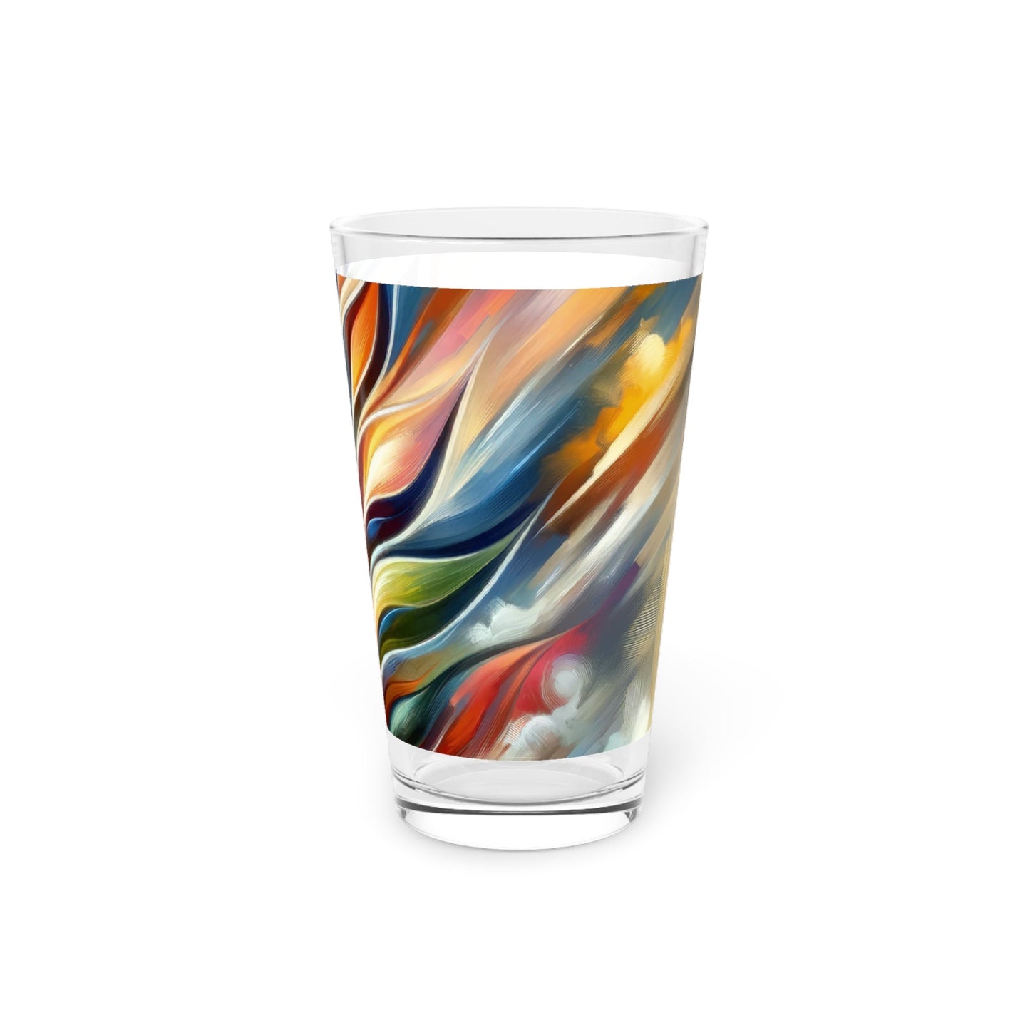 Sovereign Radiance Cultivation Pint Glass, 16oz - ATUH.ART