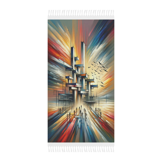 Sovereign Reflective Scaffolding Boho Beach Cloth - ATUH.ART