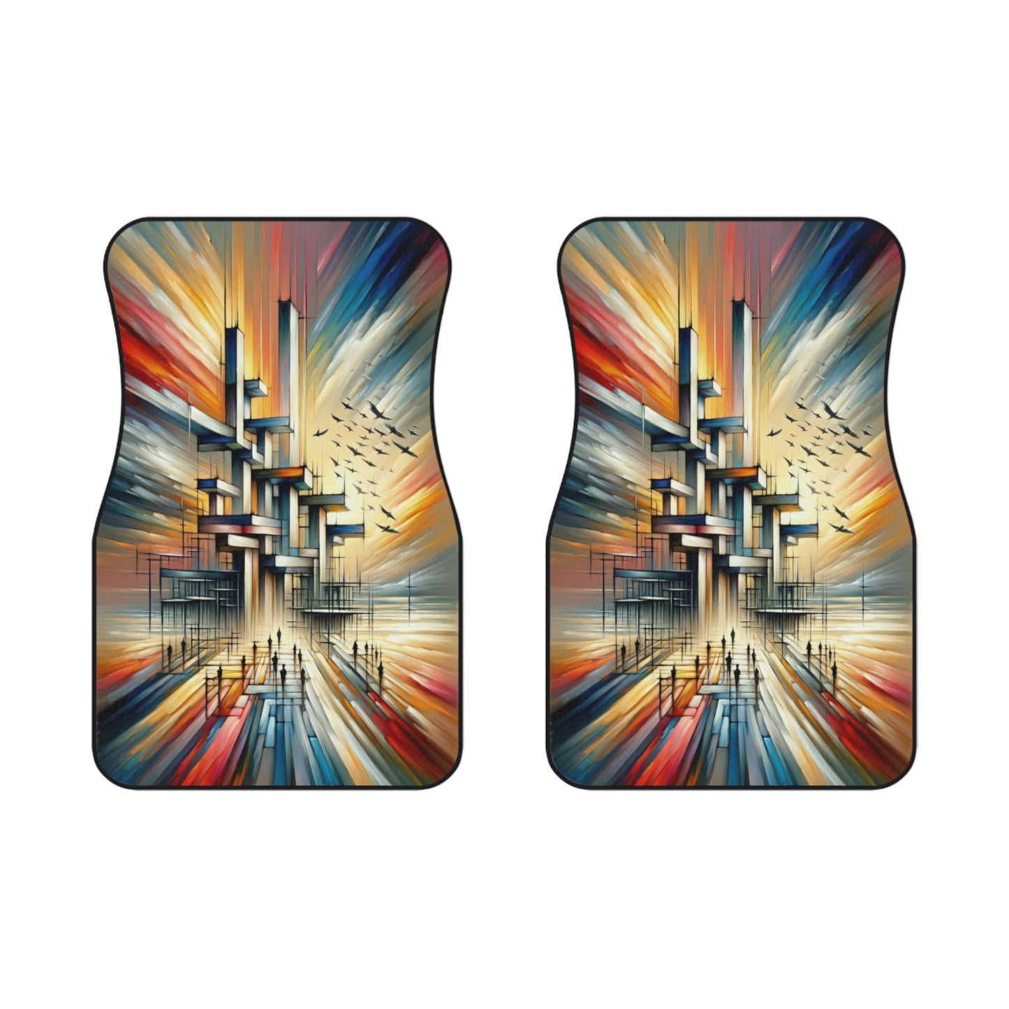 Sovereign Reflective Scaffolding Car Mats (2x Front) - ATUH.ART