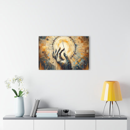 Sovereign Reflective Tachism Acrylic Prints (French Cleat Hanging) - ATUH.ART