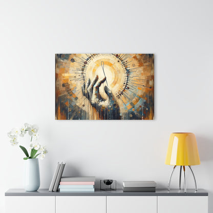 Sovereign Reflective Tachism Acrylic Prints (French Cleat Hanging) - ATUH.ART