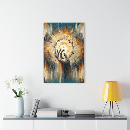 Sovereign Reflective Tachism Acrylic Prints (French Cleat Hanging) - ATUH.ART