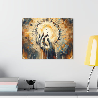 Sovereign Reflective Tachism Acrylic Prints (French Cleat Hanging) - ATUH.ART
