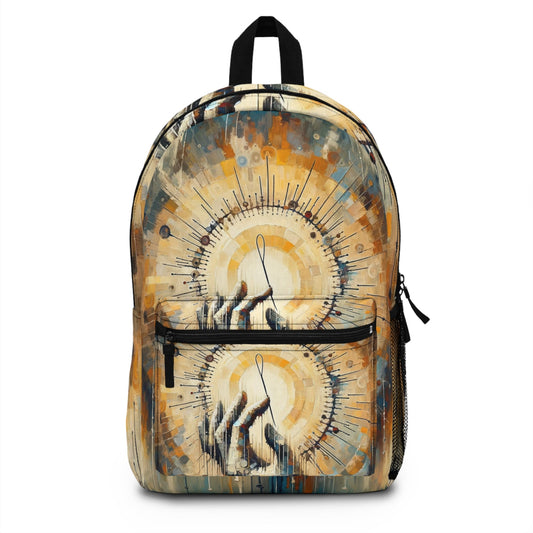 Sovereign Reflective Tachism Backpack - ATUH.ART