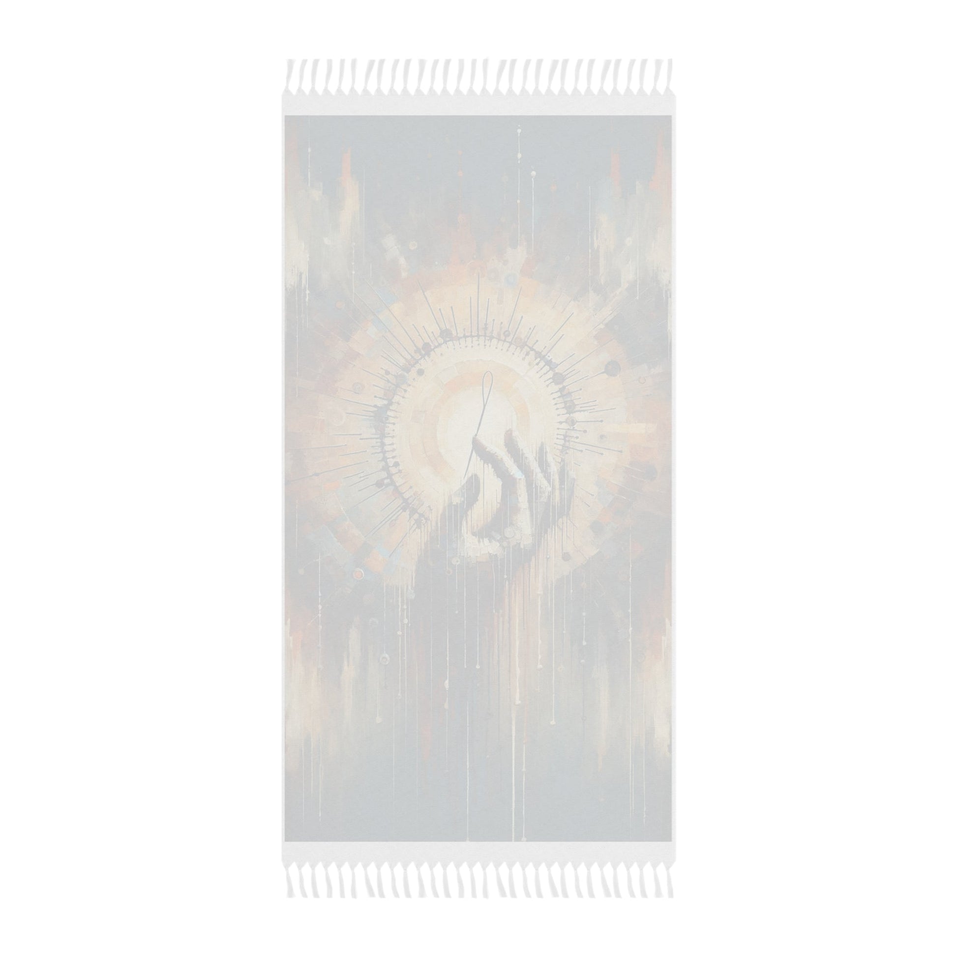 Sovereign Reflective Tachism Boho Beach Cloth - ATUH.ART