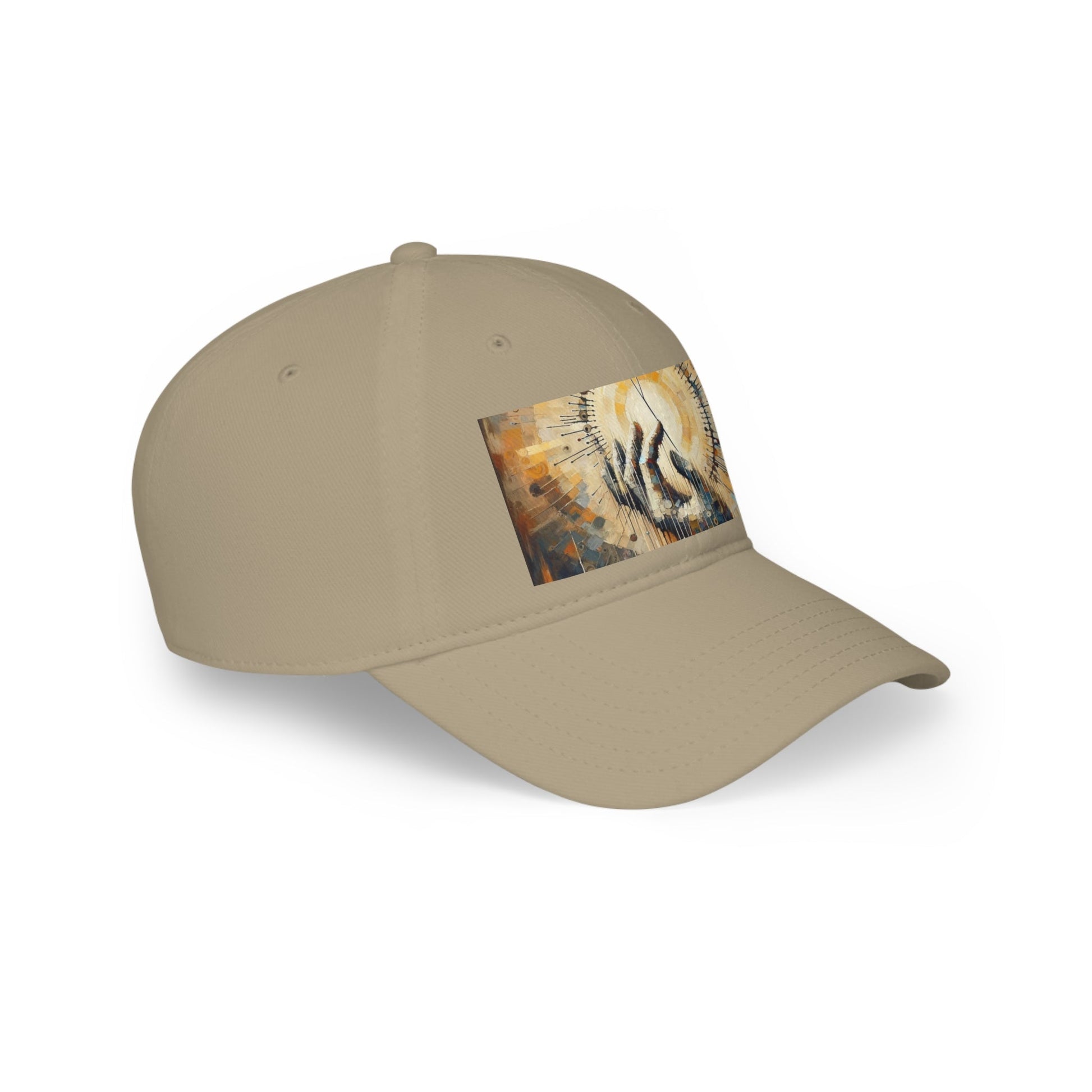 Sovereign Reflective Tachism Low Profile Baseball Cap - ATUH.ART