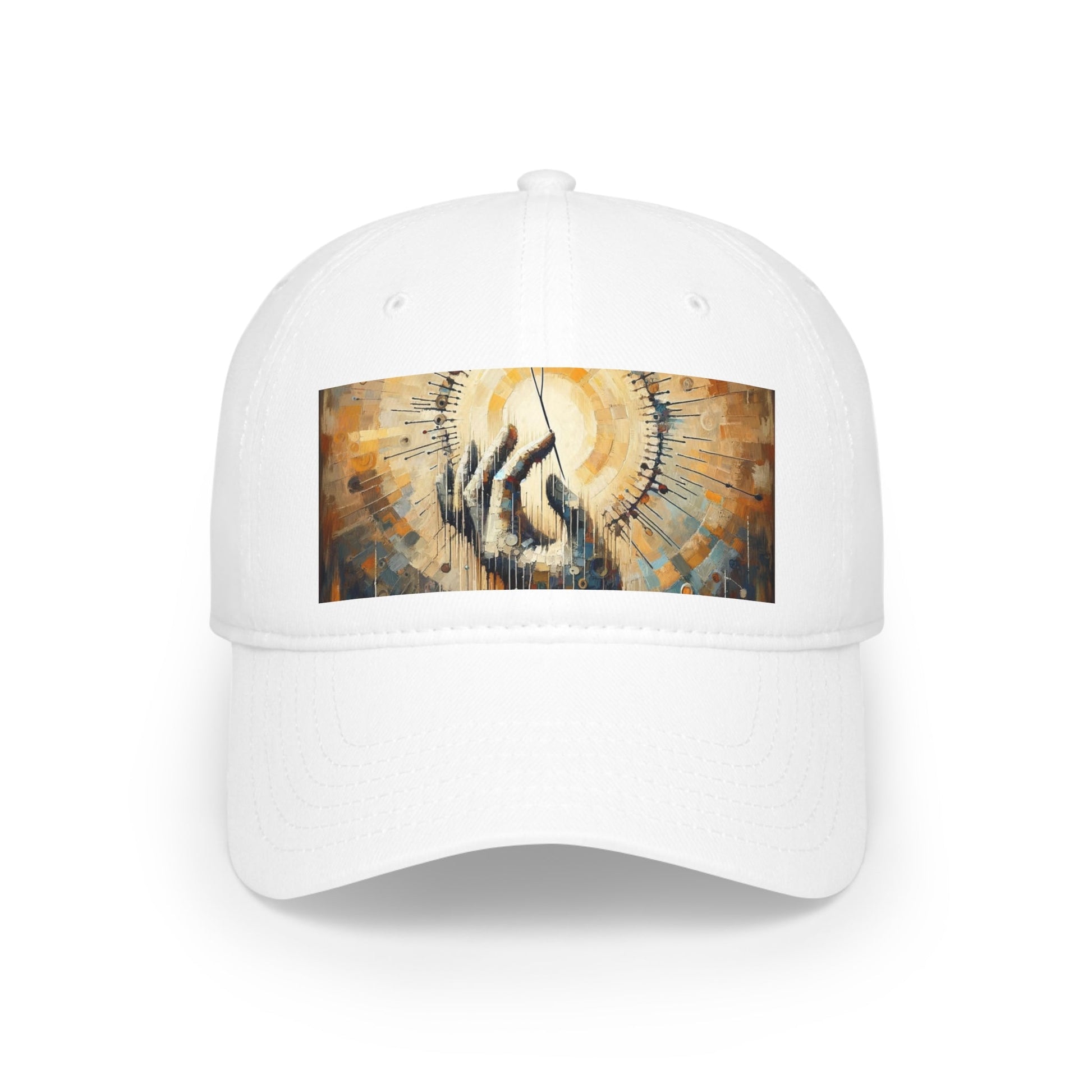 Sovereign Reflective Tachism Low Profile Baseball Cap - ATUH.ART