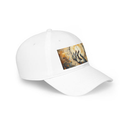 Sovereign Reflective Tachism Low Profile Baseball Cap - ATUH.ART