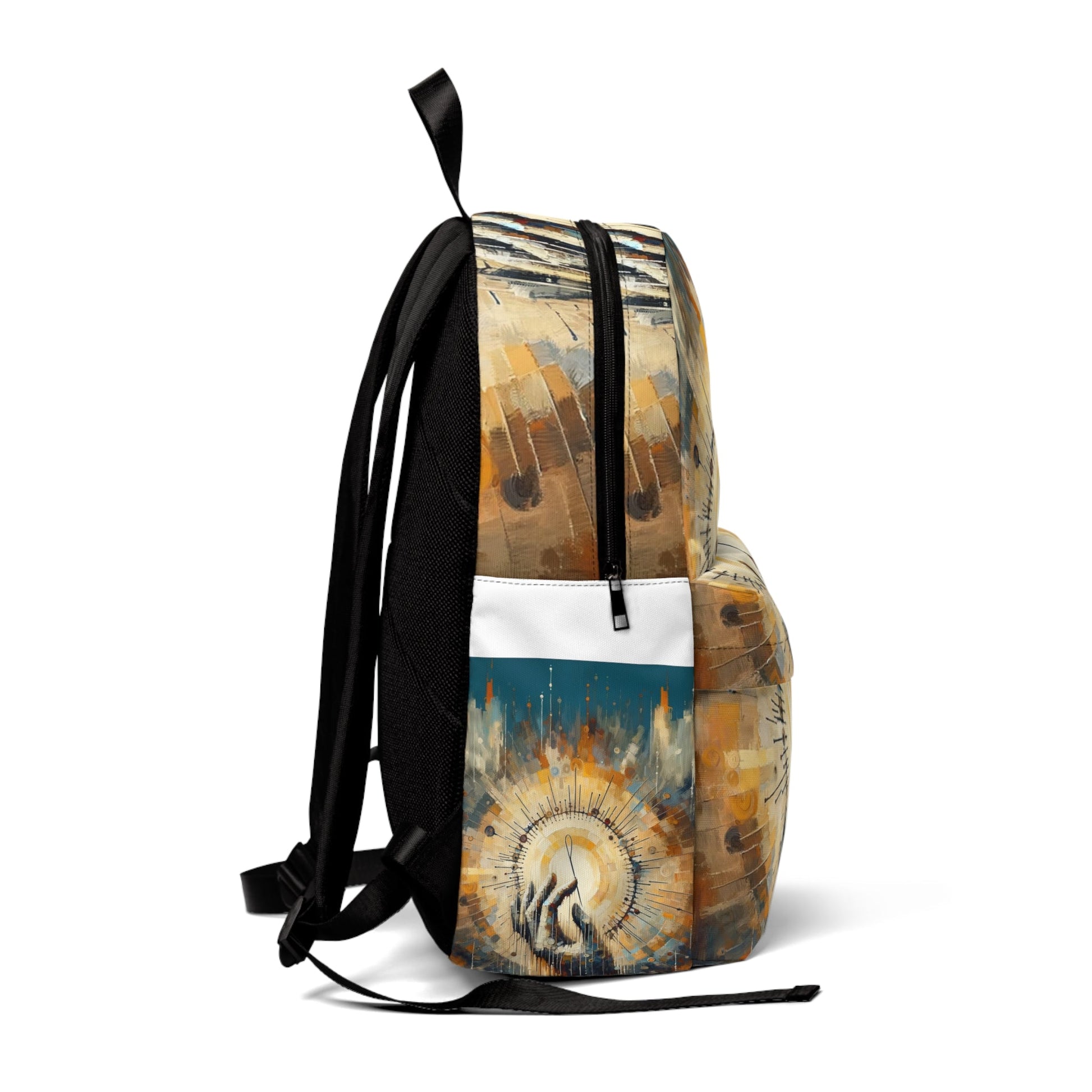 Sovereign Reflective Tachism Unisex Classic Backpack - ATUH.ART
