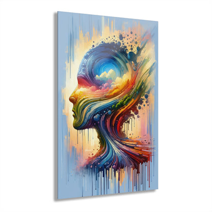 Sovereign Self Journey Acrylic Prints (French Cleat Hanging) - ATUH.ART
