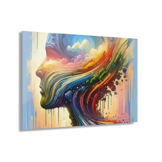 Sovereign Self Journey Acrylic Prints (French Cleat Hanging) - ATUH.ART
