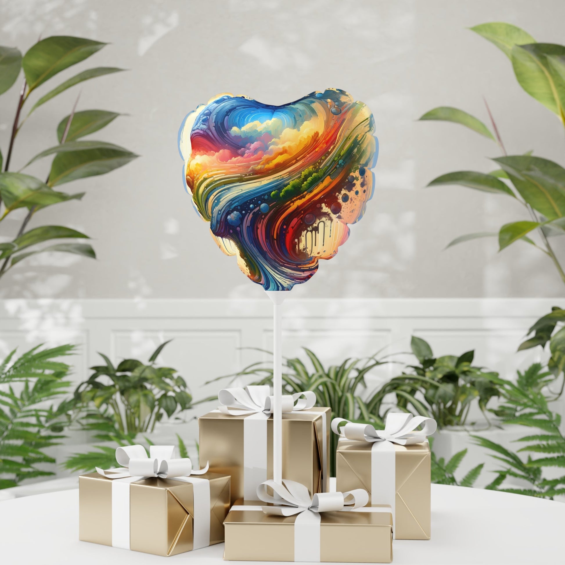 Sovereign Self Journey Balloon (Round and Heart-shaped), 11" - ATUH.ART