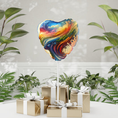 Sovereign Self Journey Balloon (Round and Heart-shaped), 11" - ATUH.ART