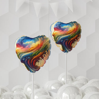 Sovereign Self Journey Balloon (Round and Heart-shaped), 11" - ATUH.ART