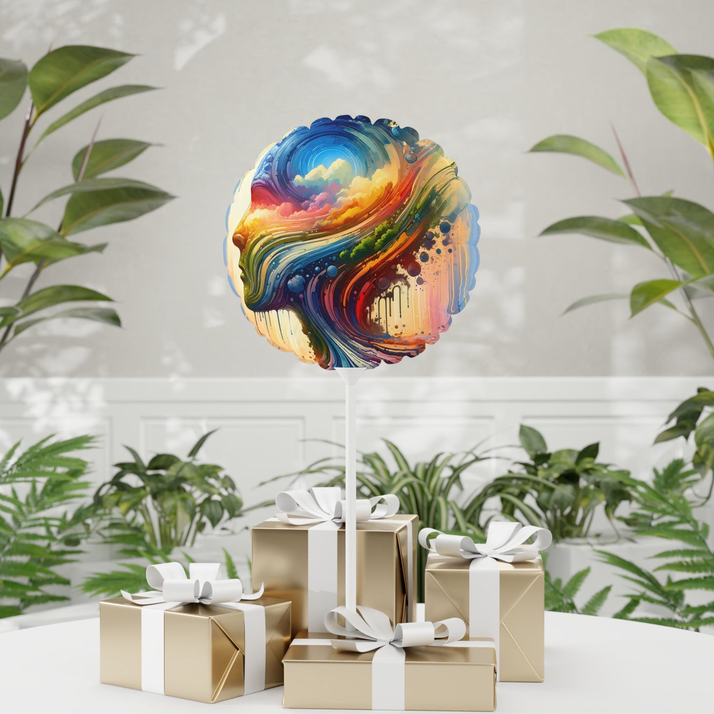 Sovereign Self Journey Balloon (Round and Heart-shaped), 11" - ATUH.ART