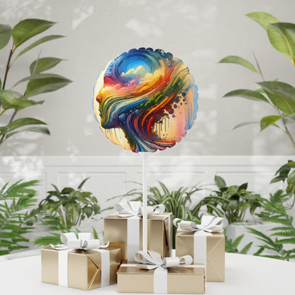 Sovereign Self Journey Balloon (Round and Heart-shaped), 11" - ATUH.ART