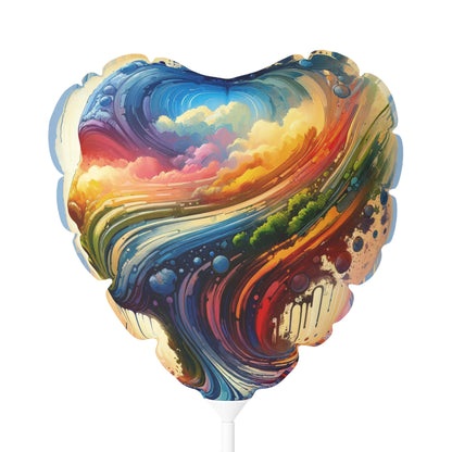 Sovereign Self Journey Balloon (Round and Heart-shaped), 11" - ATUH.ART