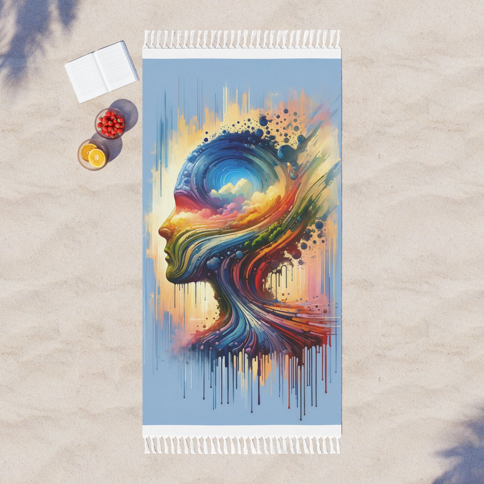 Sovereign Self Journey Boho Beach Cloth - ATUH.ART