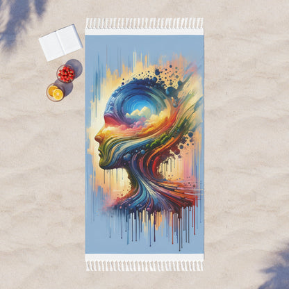 Sovereign Self Journey Boho Beach Cloth - ATUH.ART