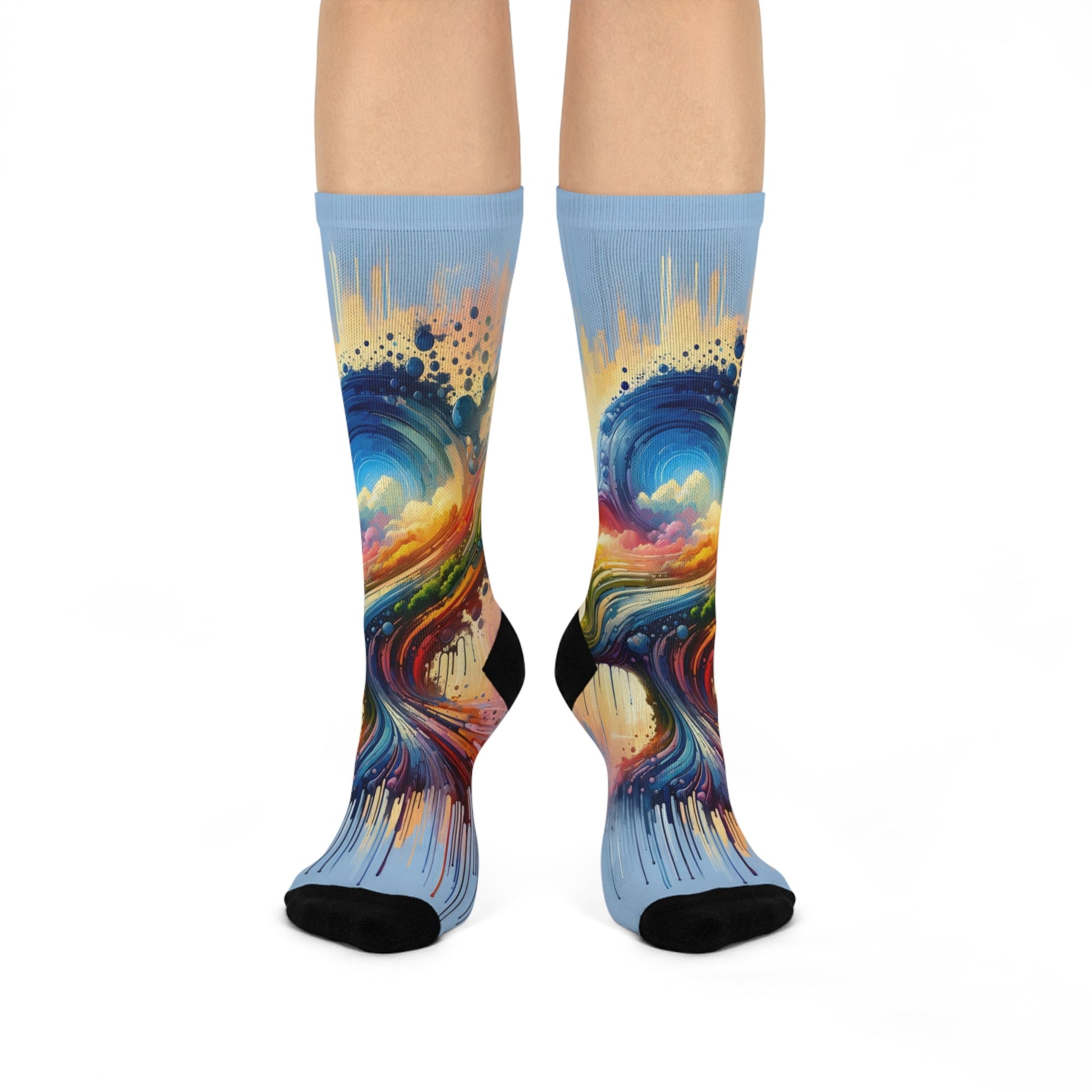 Sovereign Self Journey Cushioned Crew Socks - ATUH.ART