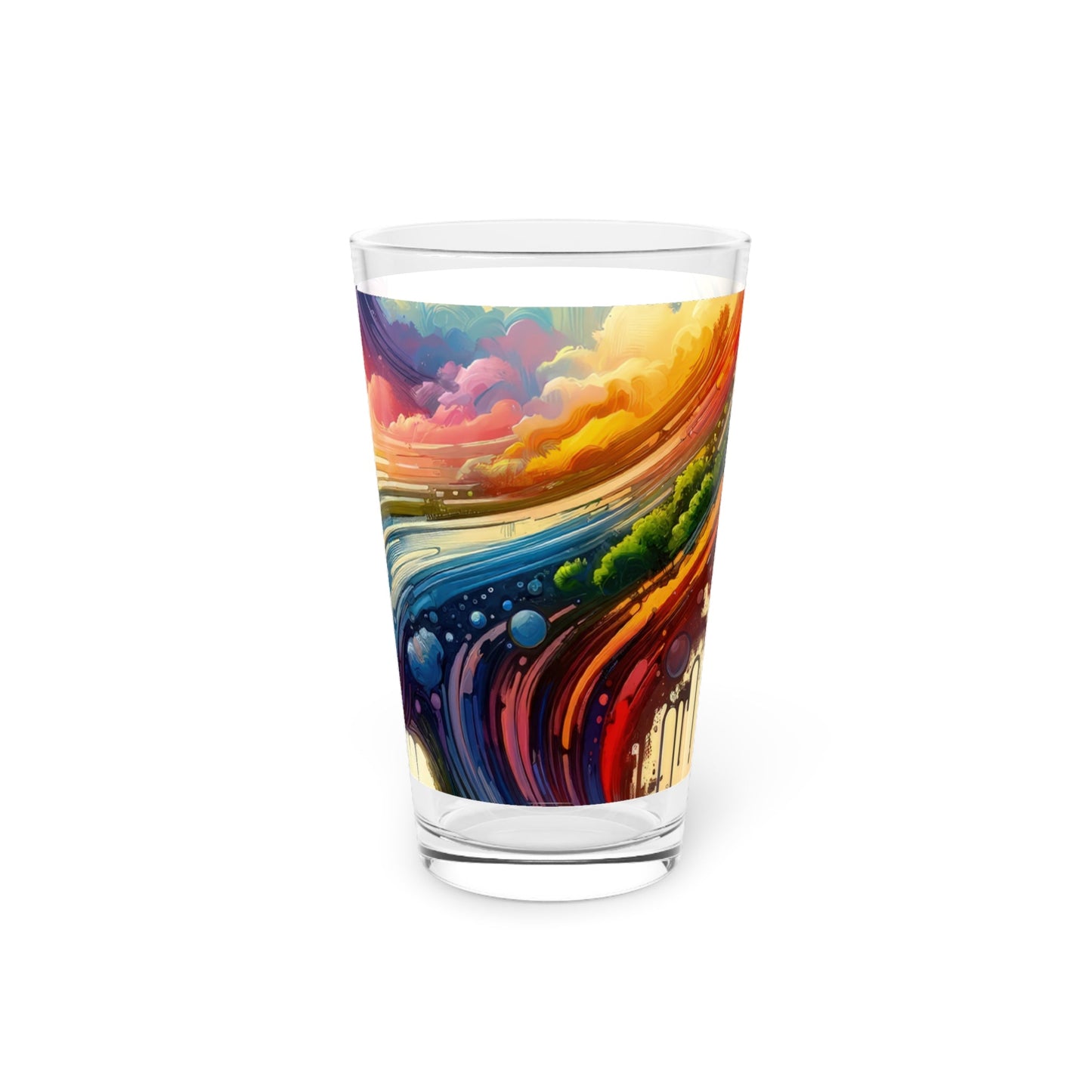 Sovereign Self Journey Pint Glass, 16oz - ATUH.ART