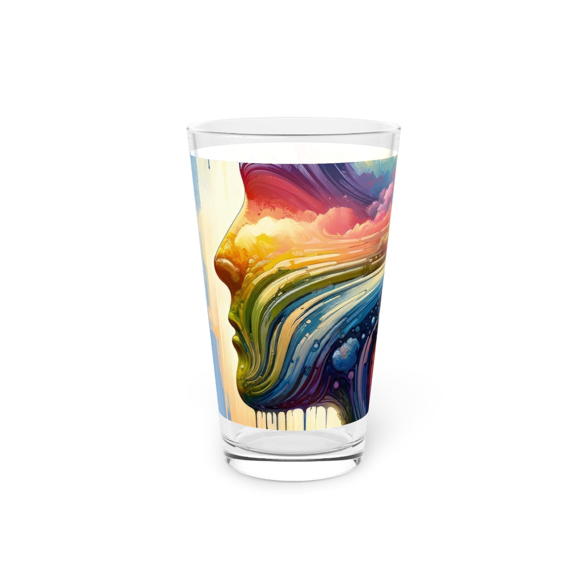 Sovereign Self Journey Pint Glass, 16oz - ATUH.ART