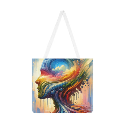 Sovereign Self Journey Shoulder Tote Bag (AOP) - ATUH.ART