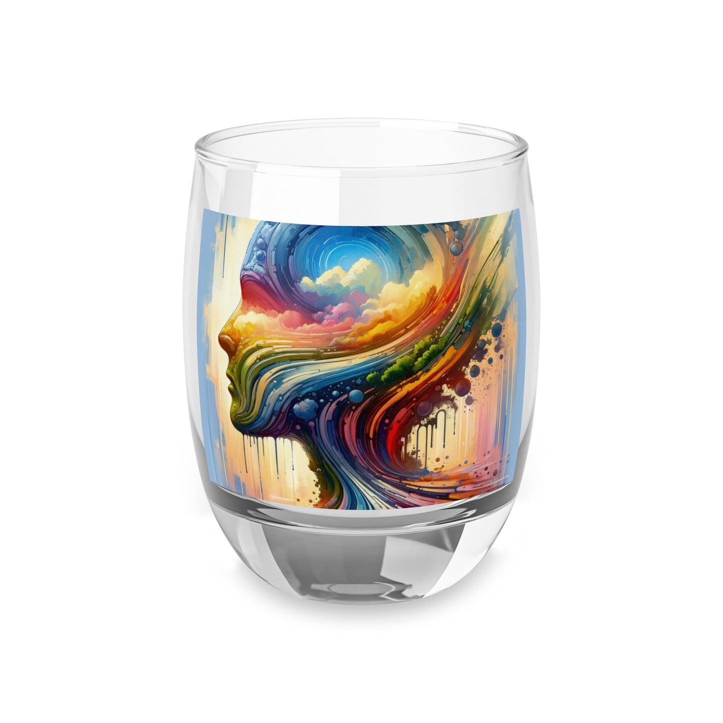 Sovereign Self Journey Whiskey Glass - ATUH.ART