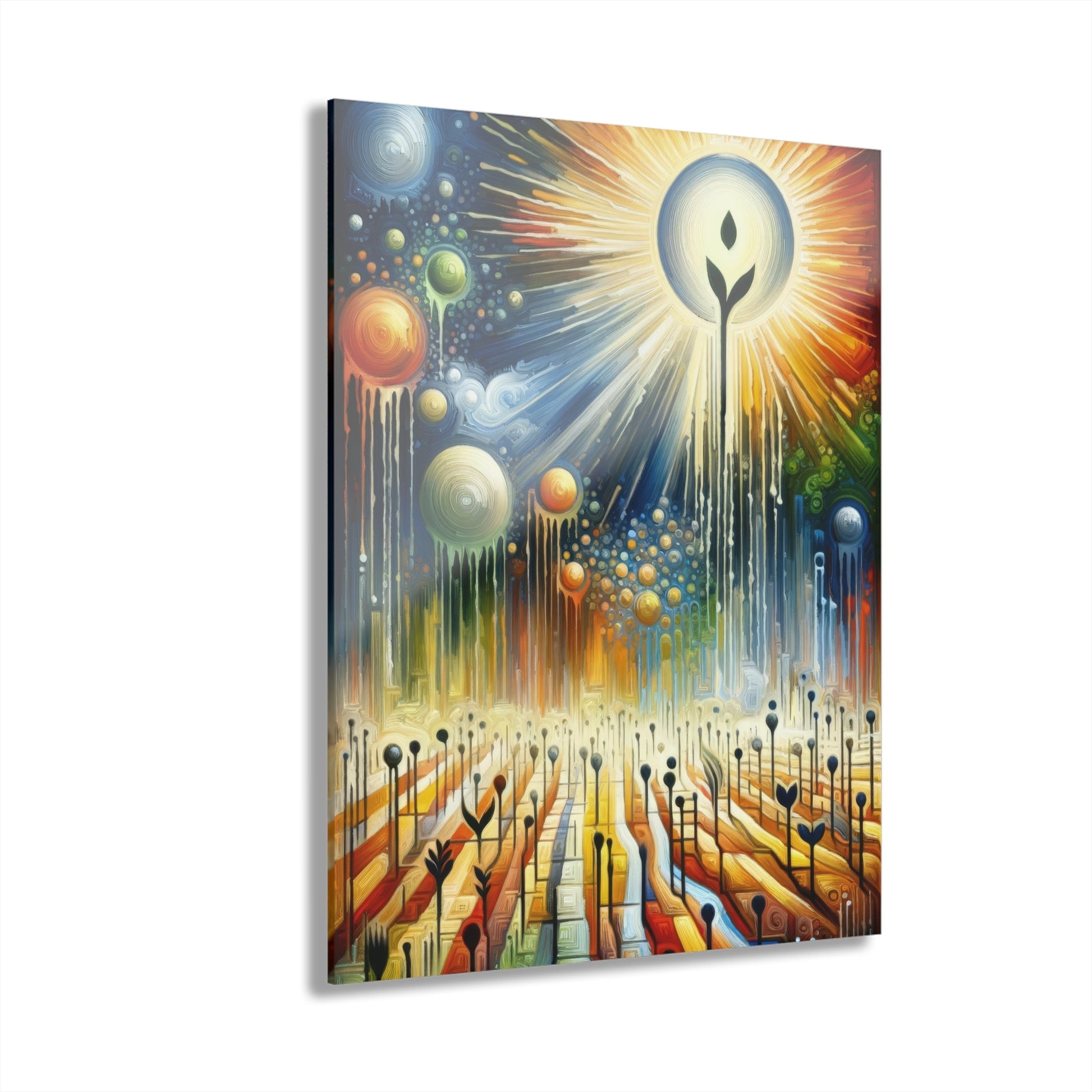 Sowing Seeds Change Acrylic Prints (French Cleat Hanging) - ATUH.ART