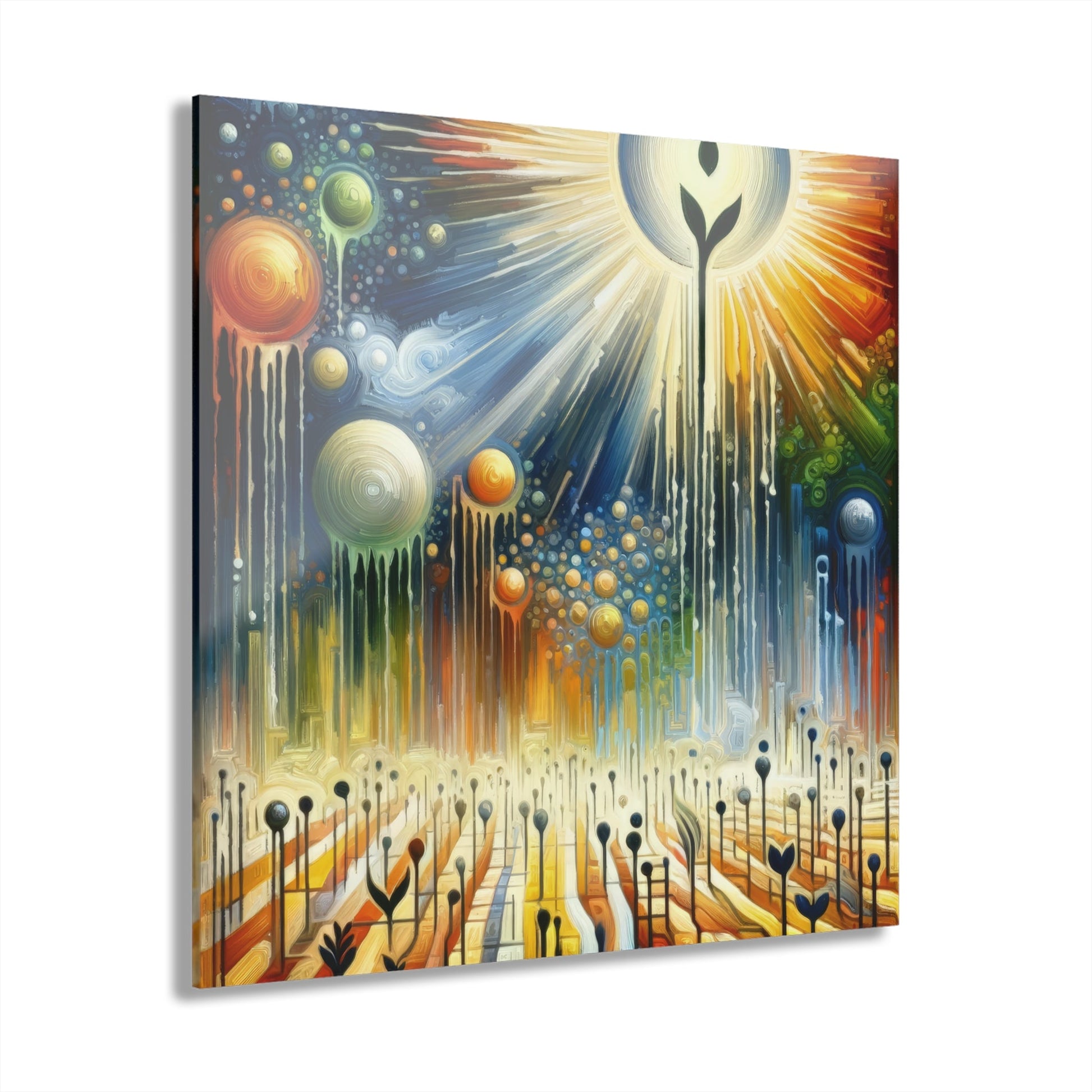 Sowing Seeds Change Acrylic Prints (French Cleat Hanging) - ATUH.ART