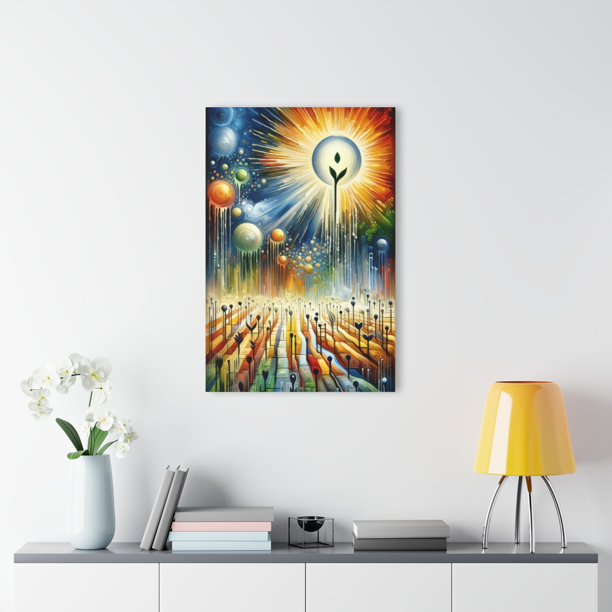 Sowing Seeds Change Acrylic Prints (French Cleat Hanging) - ATUH.ART
