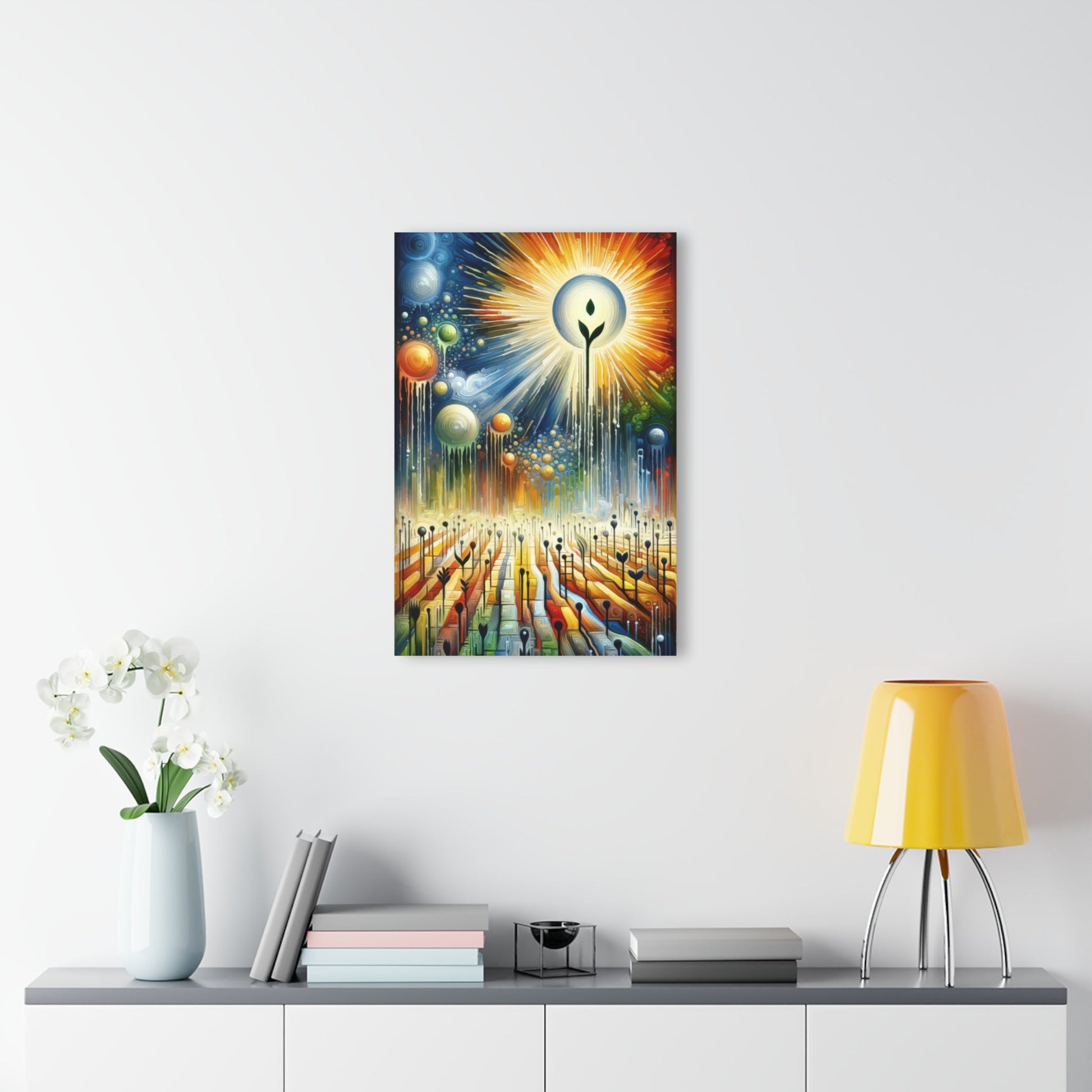 Sowing Seeds Change Acrylic Prints (French Cleat Hanging) - ATUH.ART