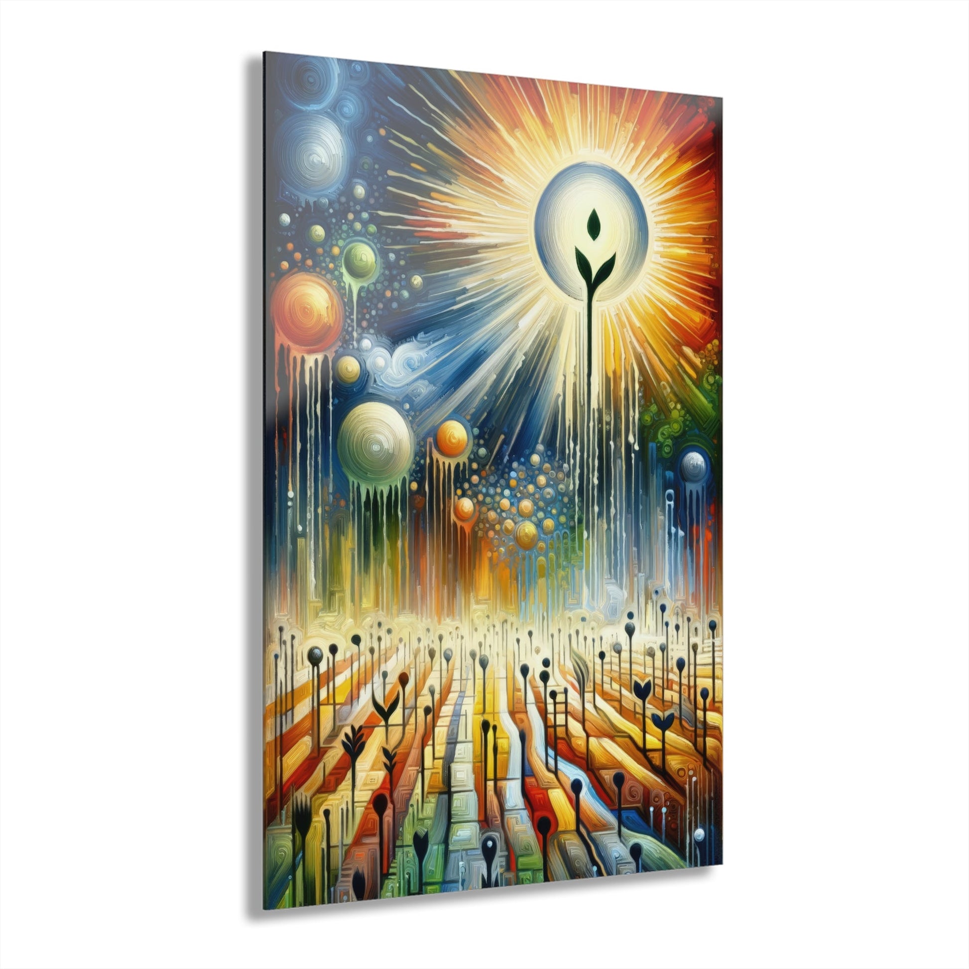 Sowing Seeds Change Acrylic Prints (French Cleat Hanging) - ATUH.ART