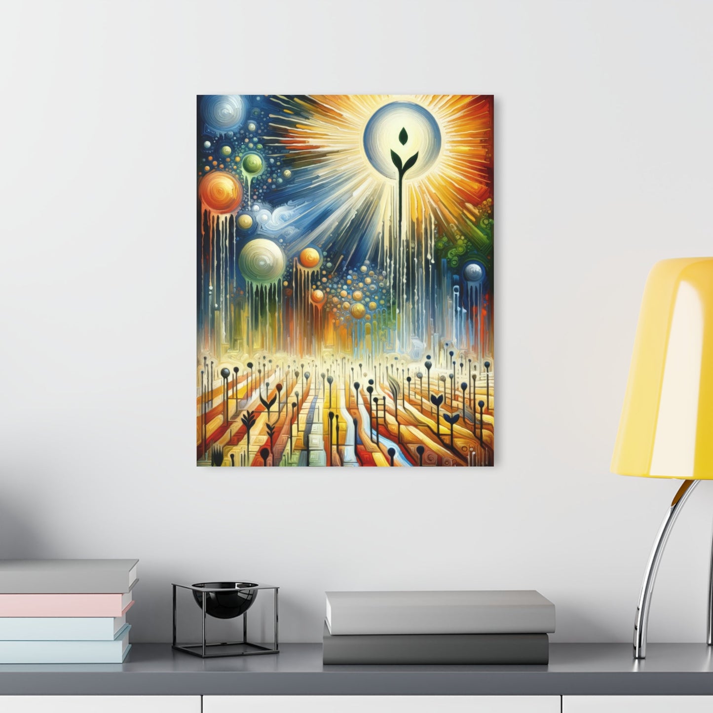 Sowing Seeds Change Acrylic Prints (French Cleat Hanging) - ATUH.ART