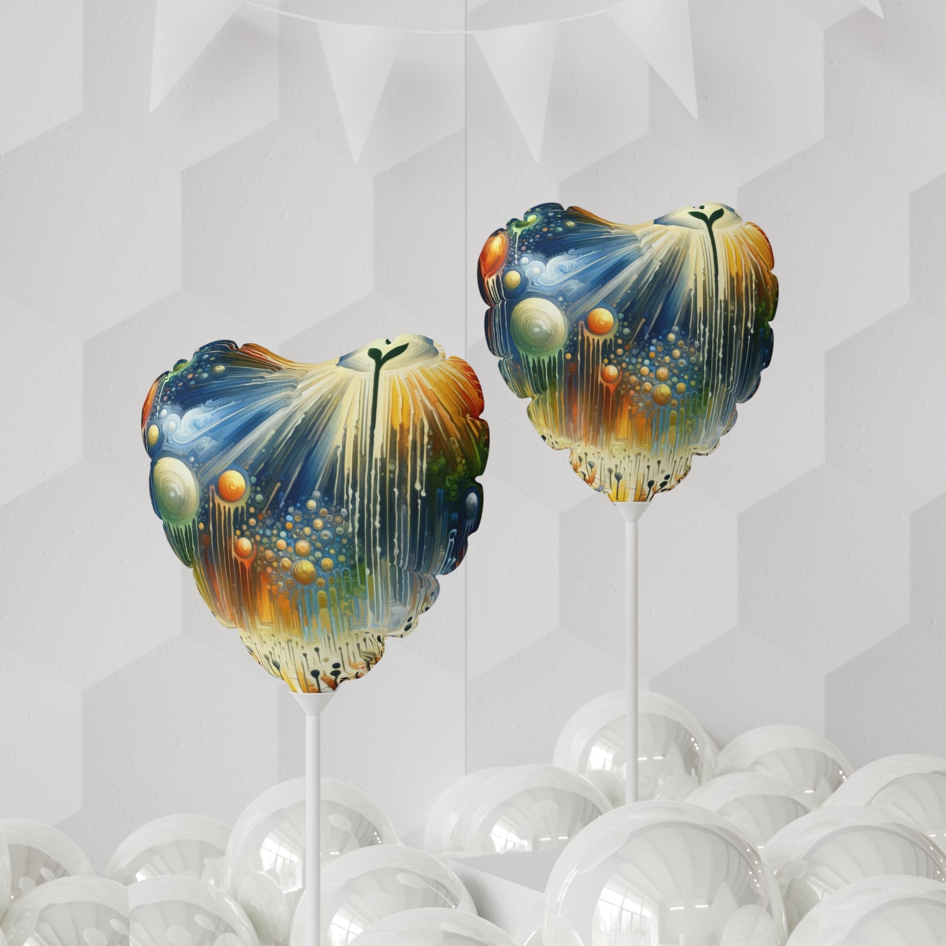 Sowing Seeds Change Balloon (Round and Heart-shaped), 11" - ATUH.ART