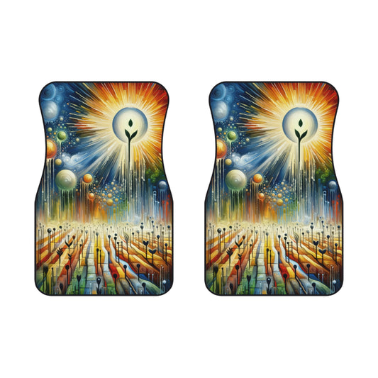 Sowing Seeds Change Car Mats (2x Front) - ATUH.ART