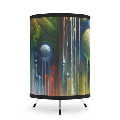 Sowing Seeds Change Tripod Lamp with High-Res Printed Shade, US\CA plug - ATUH.ART
