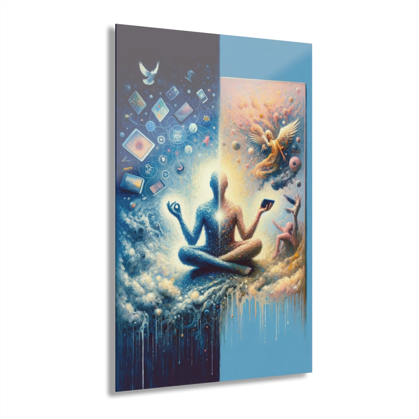 Spiritual Choice Transcendence Acrylic Prints (French Cleat Hanging) - ATUH.ART