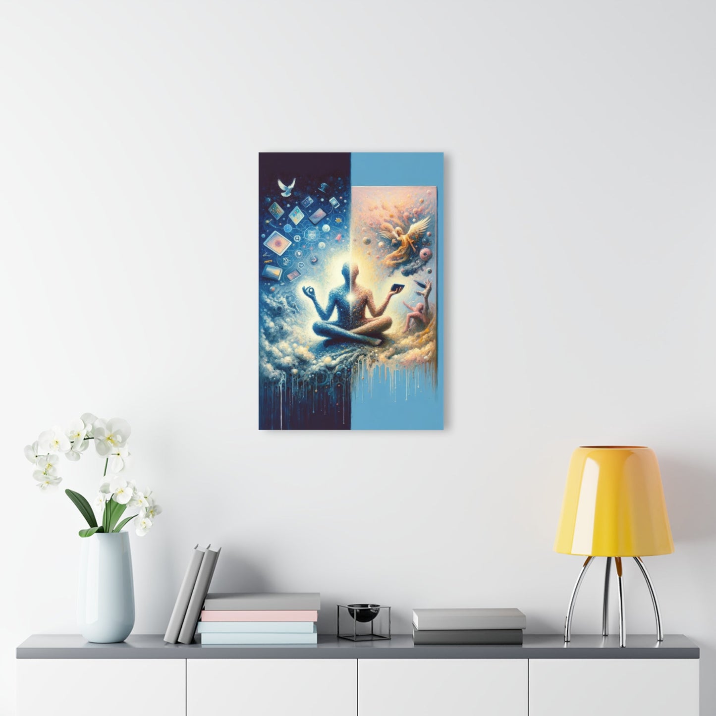 Spiritual Choice Transcendence Acrylic Prints (French Cleat Hanging) - ATUH.ART
