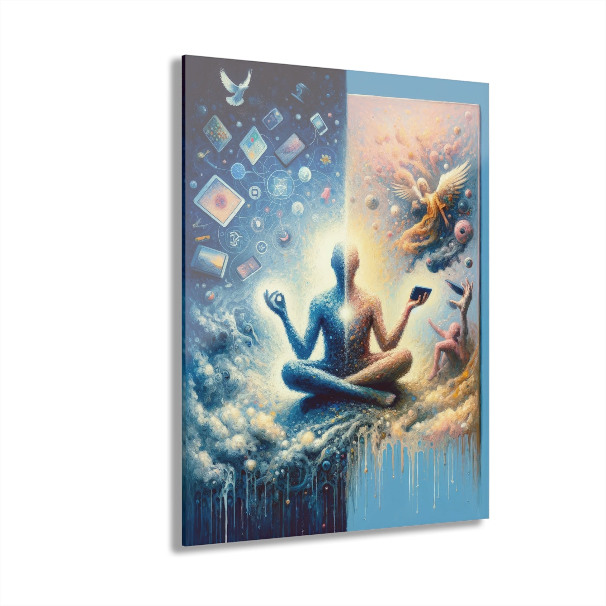 Spiritual Choice Transcendence Acrylic Prints (French Cleat Hanging) - ATUH.ART