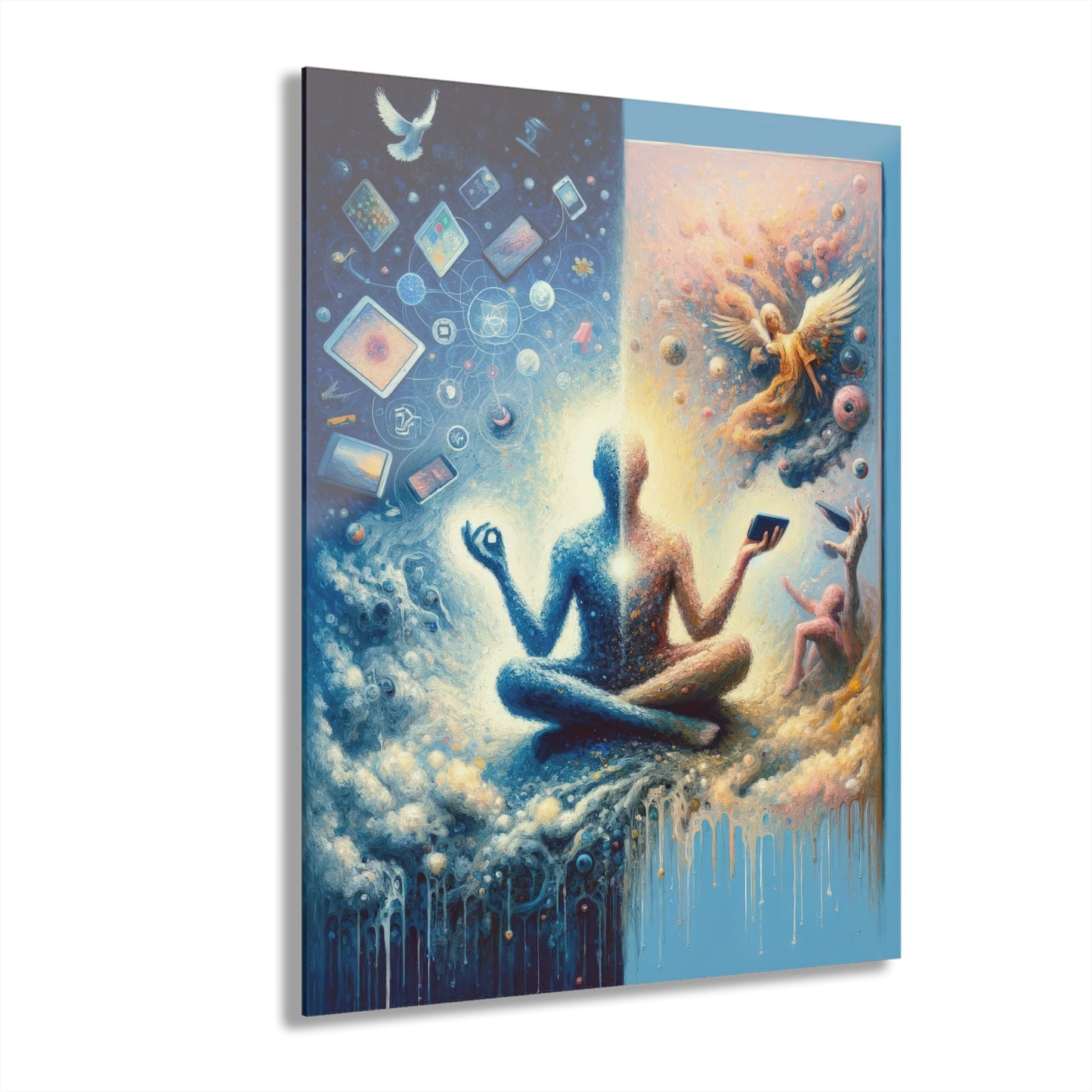 Spiritual Choice Transcendence Acrylic Prints (French Cleat Hanging) - ATUH.ART