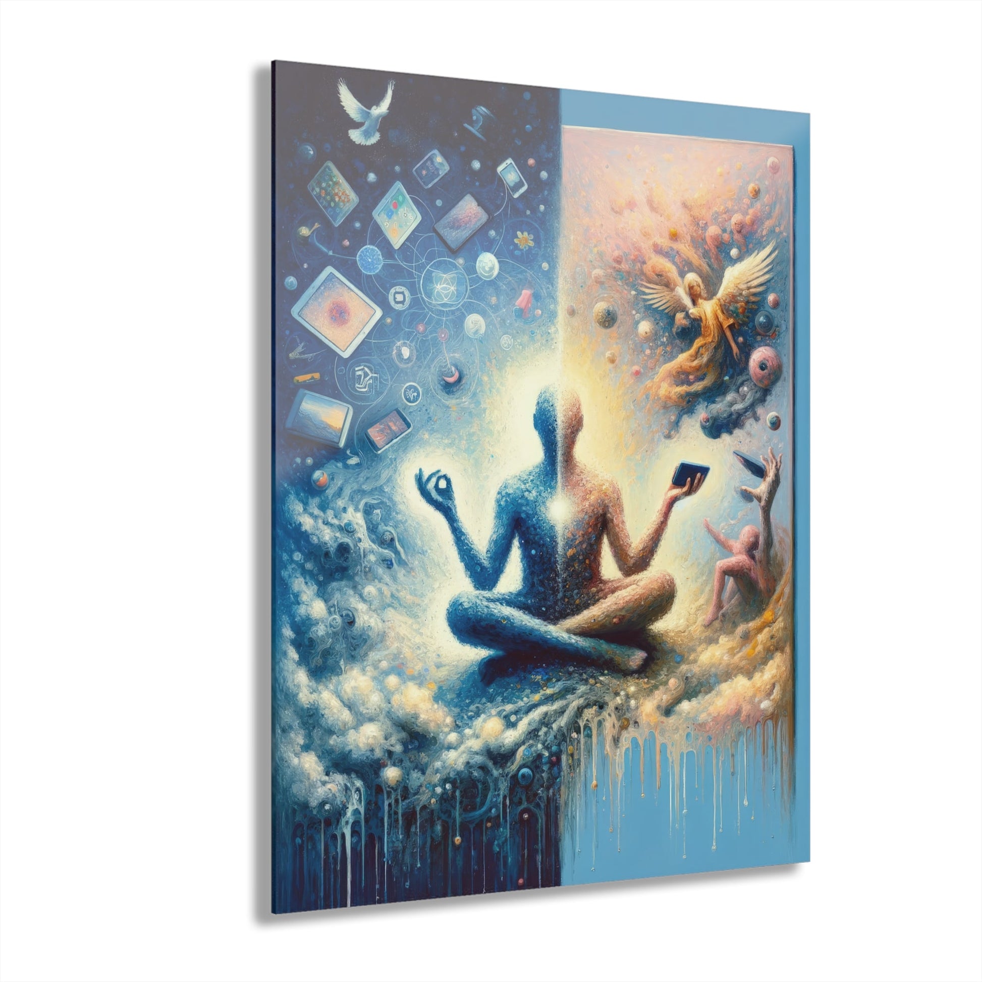 Spiritual Choice Transcendence Acrylic Prints (French Cleat Hanging) - ATUH.ART