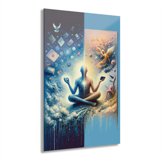 Spiritual Choice Transcendence Acrylic Prints (French Cleat Hanging) - ATUH.ART