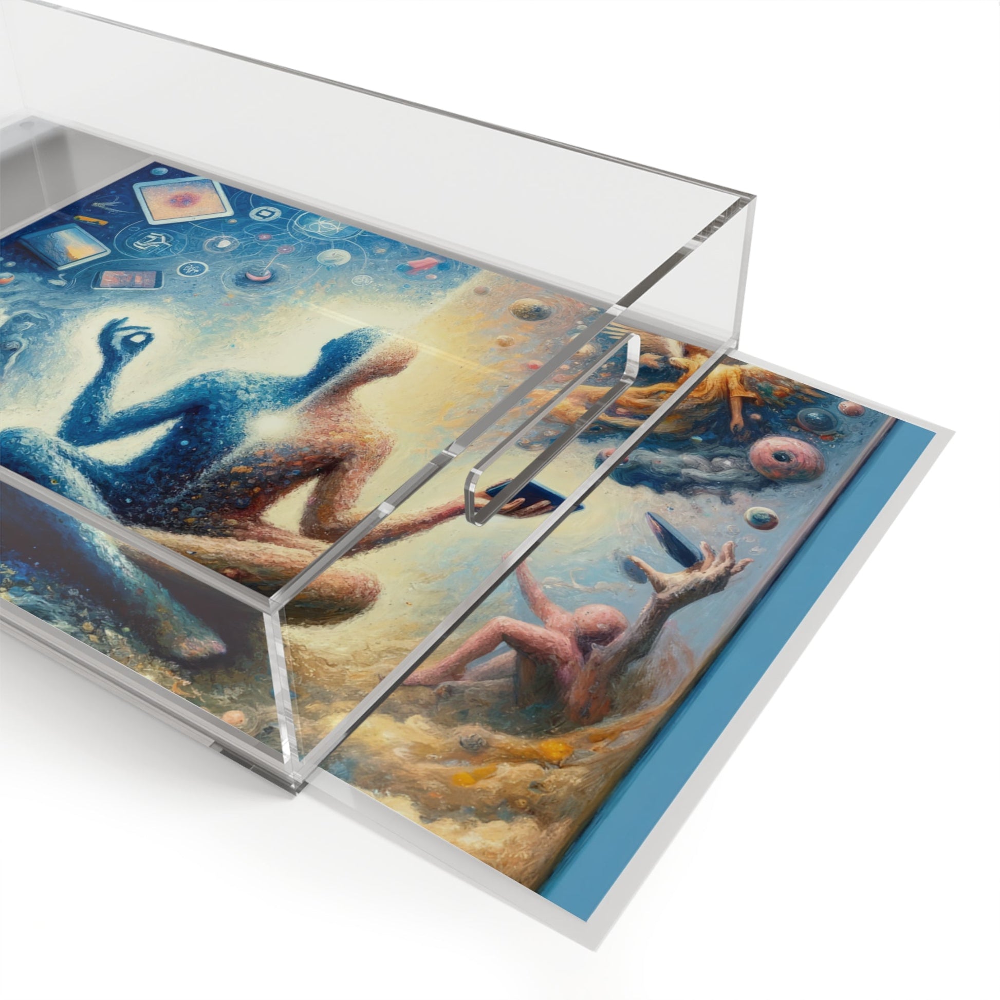 Spiritual Choice Transcendence Acrylic Serving Tray - ATUH.ART