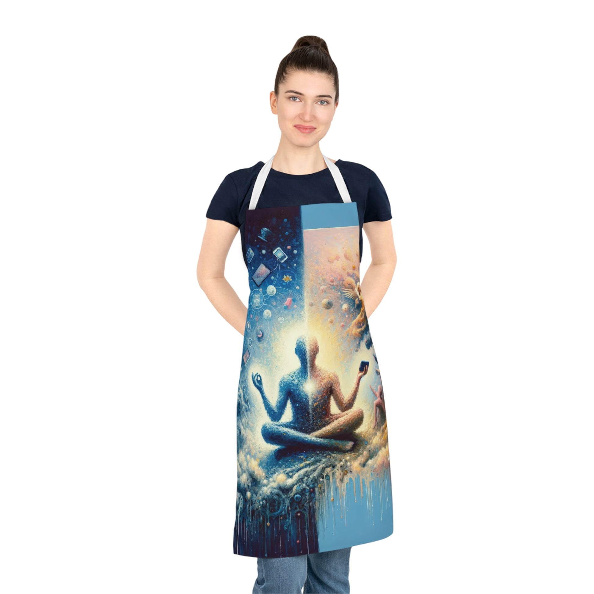 Spiritual Choice Transcendence Adult Apron (AOP) - ATUH.ART