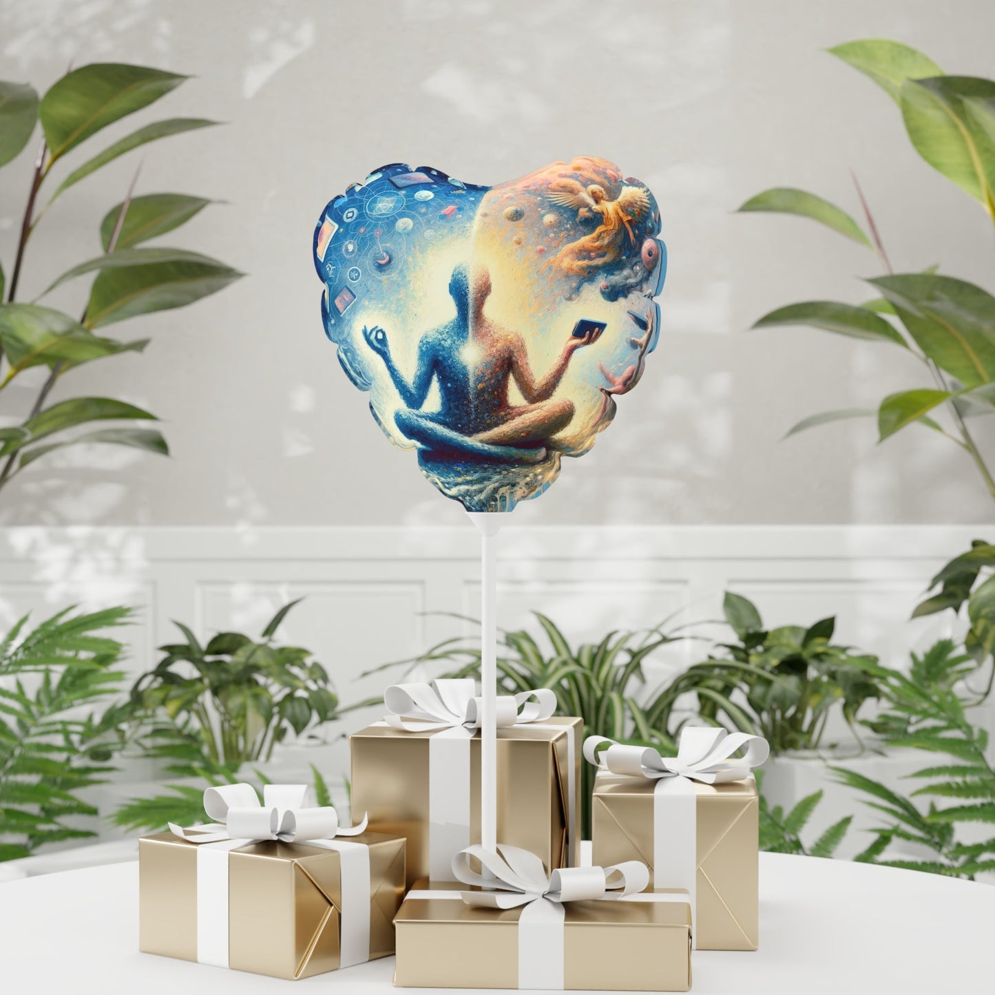 Spiritual Choice Transcendence Balloon (Round and Heart-shaped), 11" - ATUH.ART