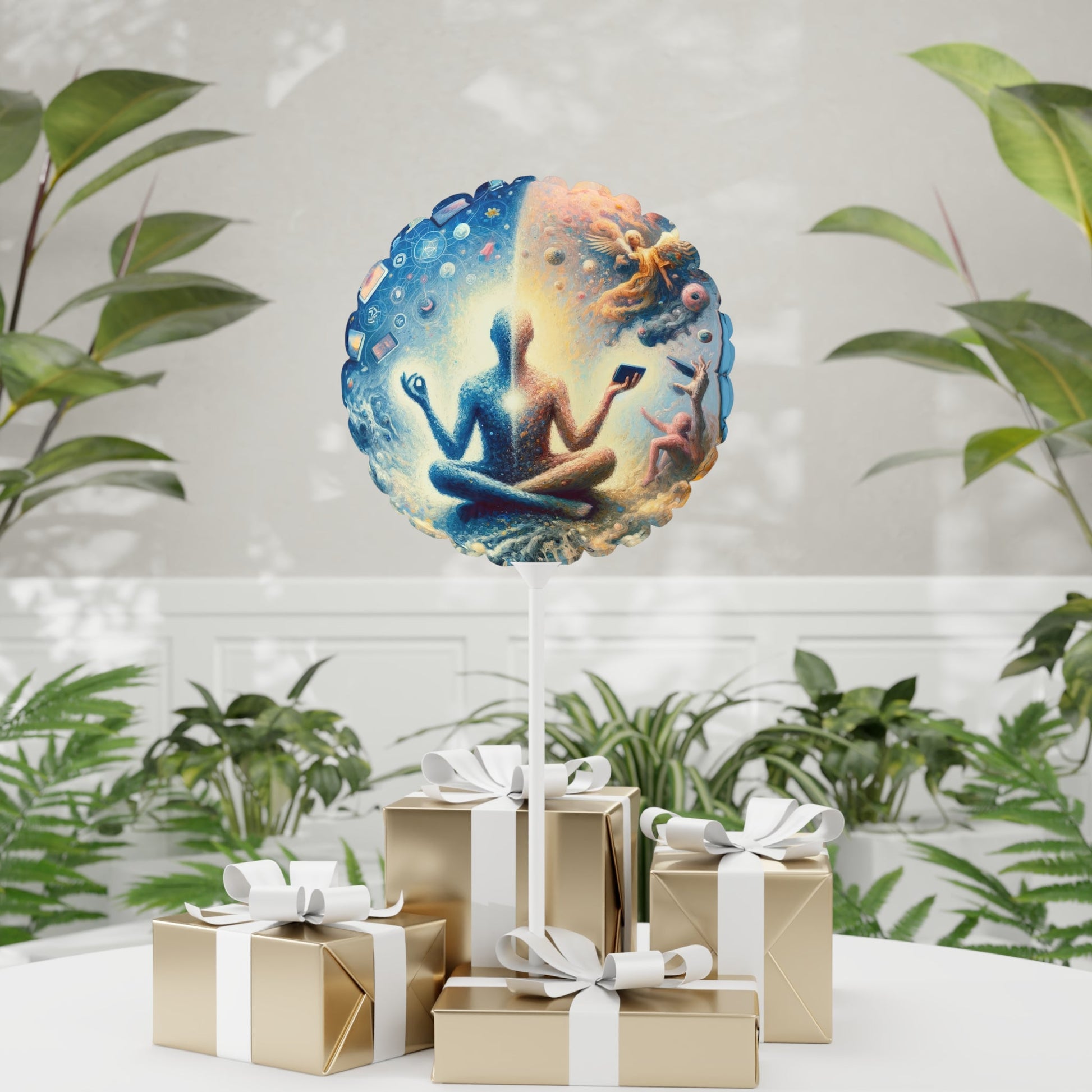 Spiritual Choice Transcendence Balloon (Round and Heart-shaped), 11" - ATUH.ART